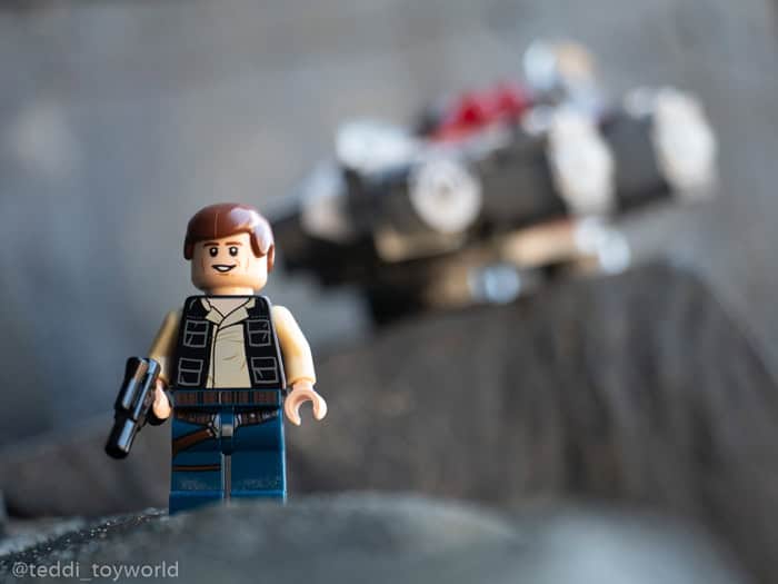 Lego Han Solo and the Falcon - @teddi_toyworld