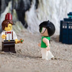 Lego Doctor Who and Buttercup - @teddi_toyworld