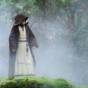 Obi Wan in the Fog by @actionstuff_mini